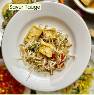 Sayur Tauge Tahu